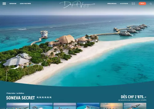 Départ Voyages - Plateforme de voyages sur mesure - image 3